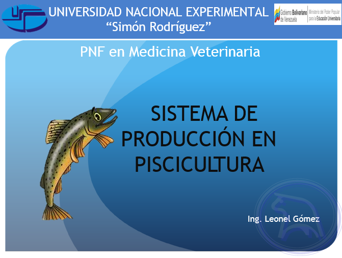 Tema 5 sistema de producción piscicola Conjunto de Diapositivas