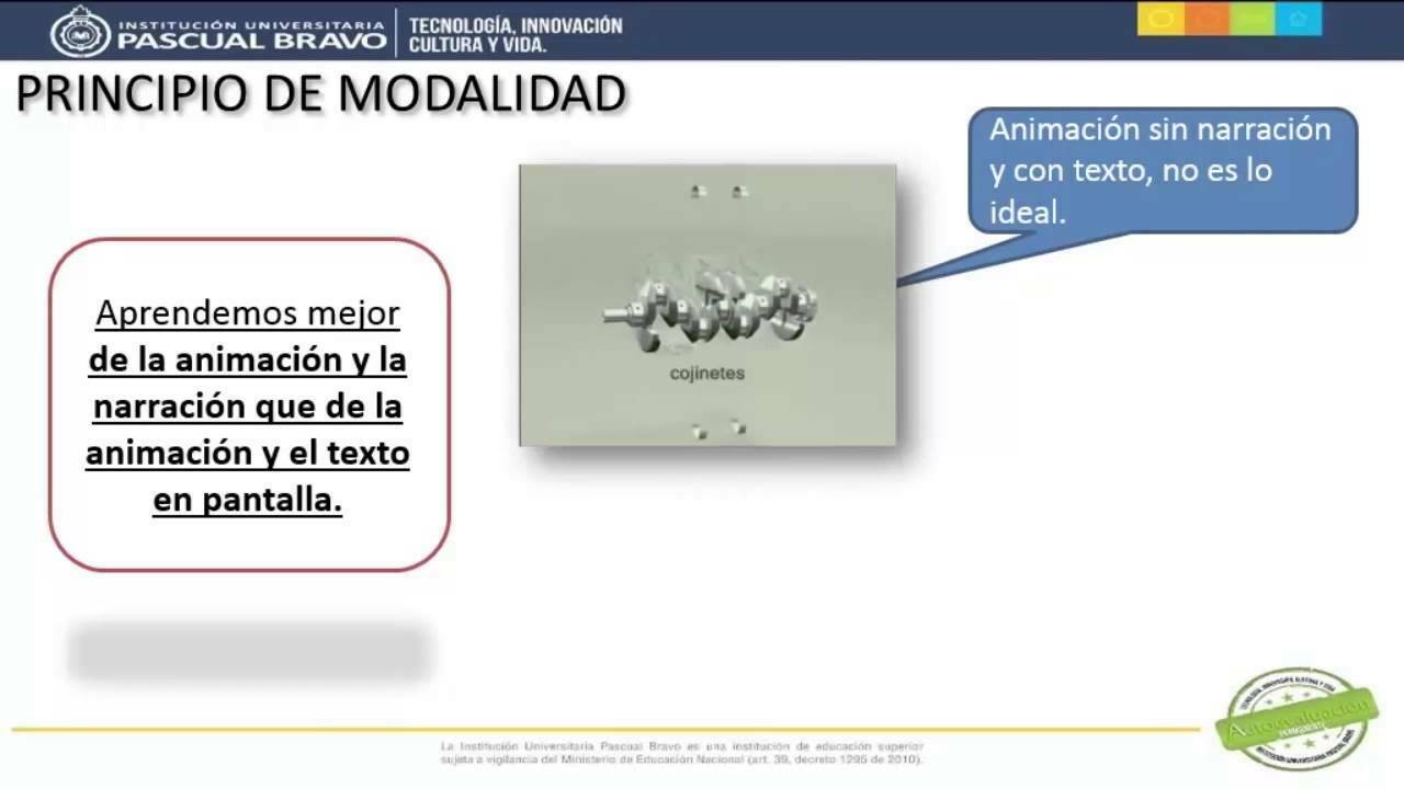 Principios De Aprendizaje Multimedia Flashcards