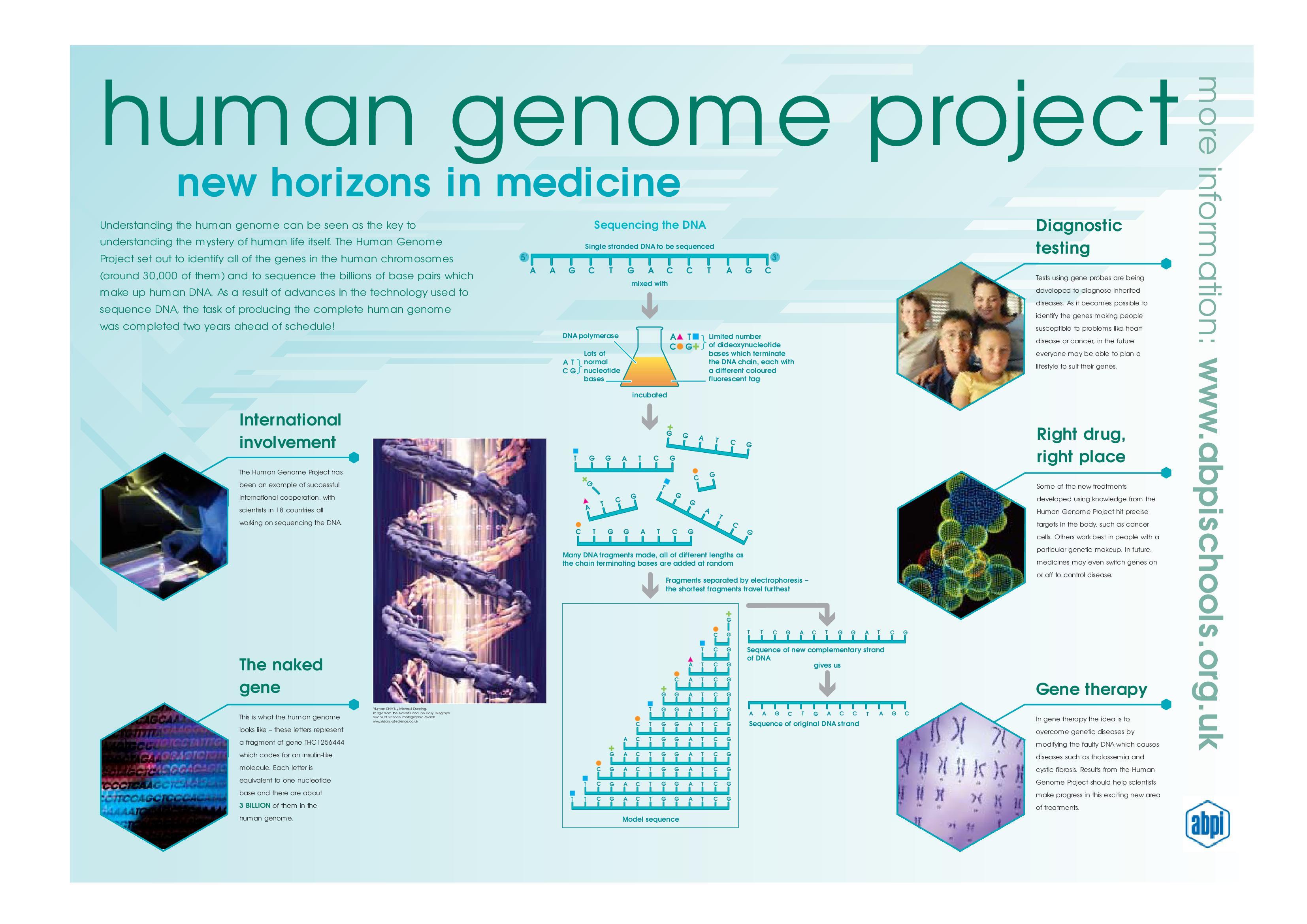 Human Genome Project Map