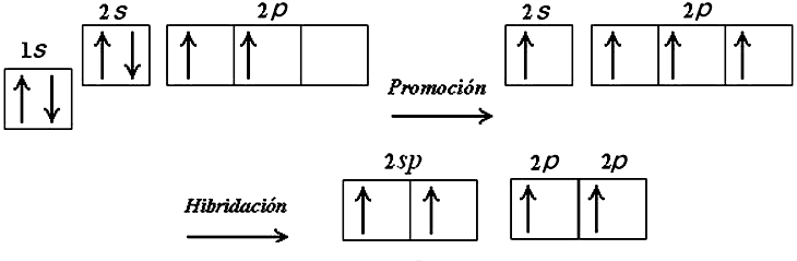 hibridación sp3