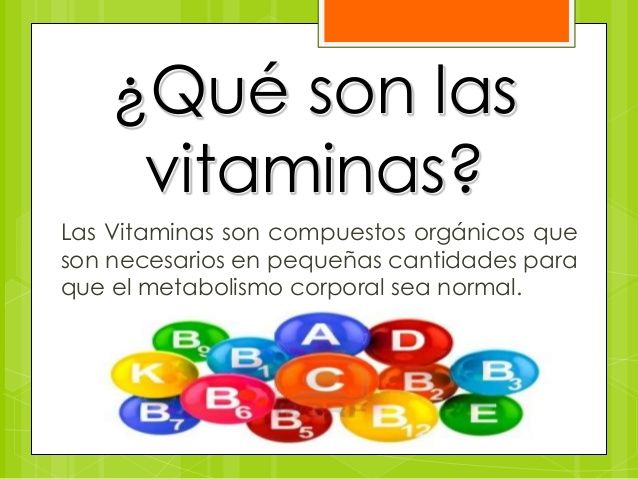 Las Vitaminas Mind Map 8003