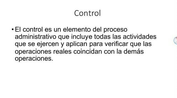 Proceso administrativo | Flashcards