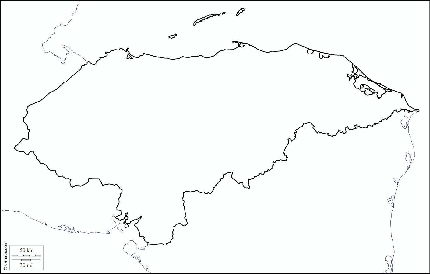 Paísesde América Central (7). Capitales, delimitación geográfica y ...