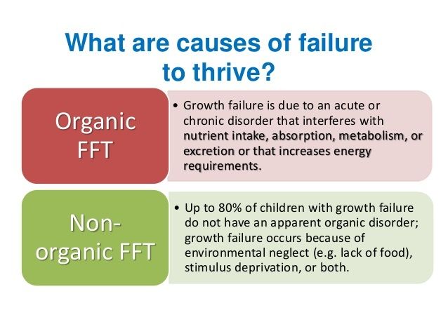 Failure To Thrive Note