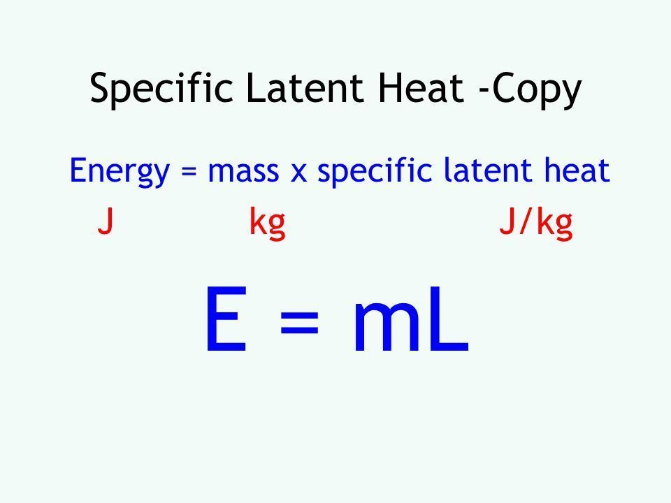 particle-model-of-matter-specific-latent-heat-flashcards