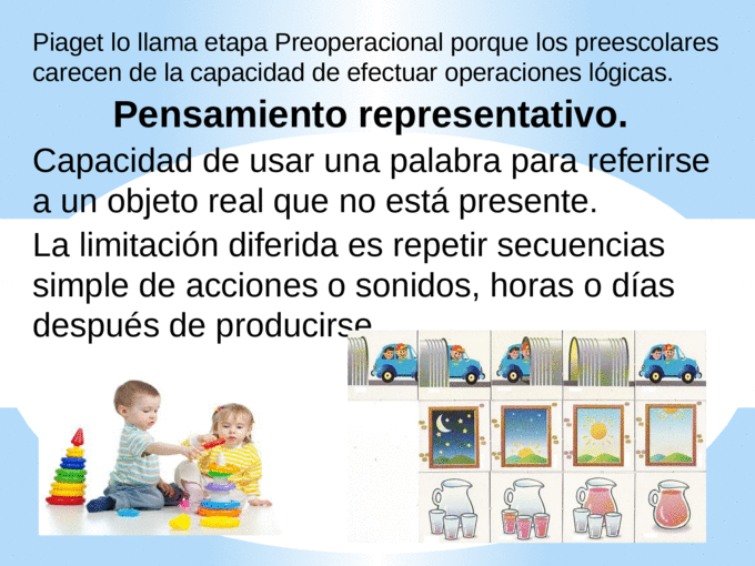 Jean Piaget Conjunto de Diapositivas