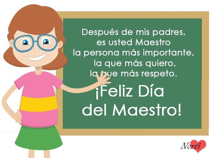 Feliz Dia del Profesor | Flashcards