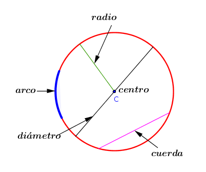 La circunferencia | Mind Map