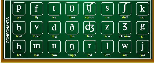 Consonants classification | Flashcards