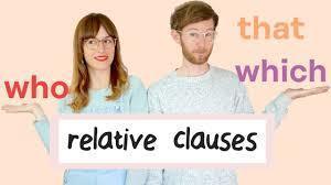 Relative clauses | Mind Map