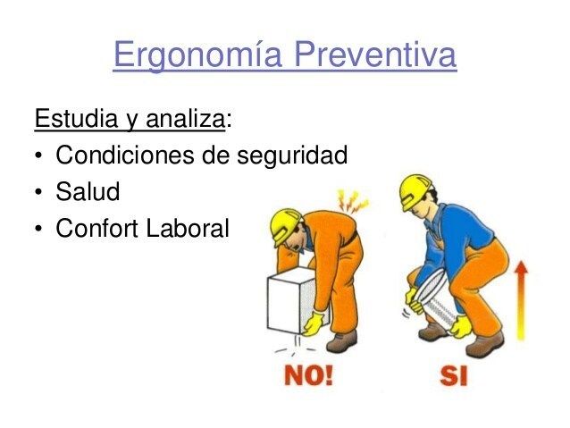 Clasificación De La Ergonomía | Mind Map