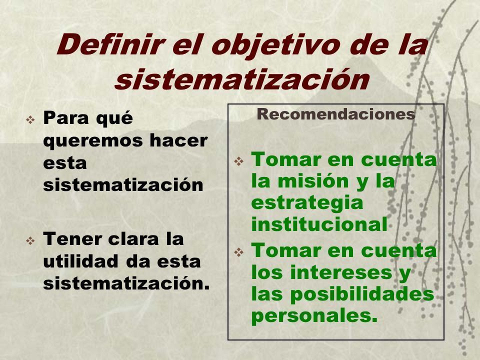 Plan De SistematizaciÓn Mind Map 8354