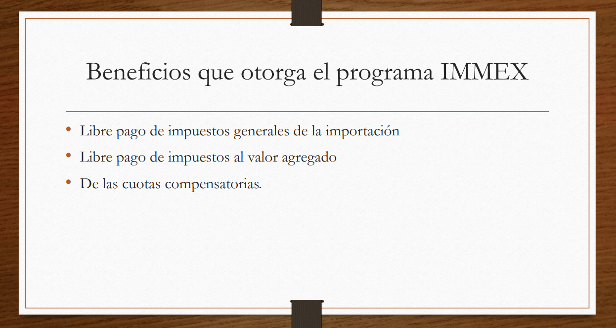 Empresas IMMEX | Mapa Mental