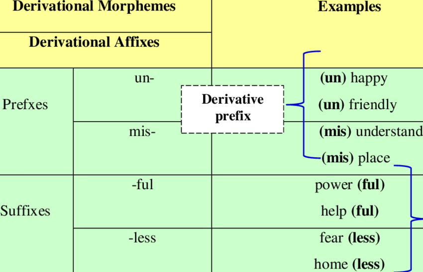 MORPHOLOGY | Mind Map