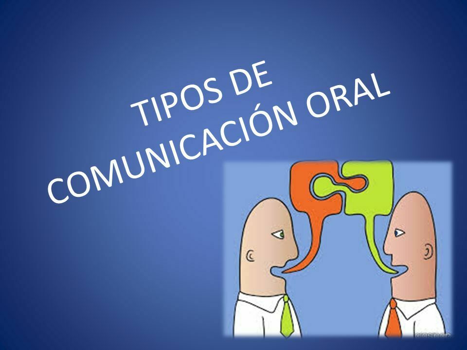 TIPOS DE COMUNICACION ORAL | Slide Set