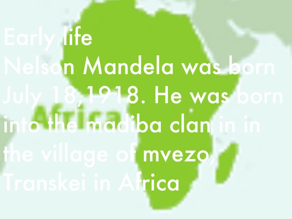 NELSON MANDELA 