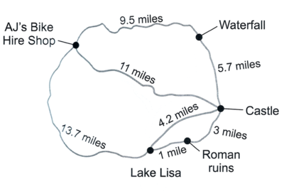 map out my bike ride