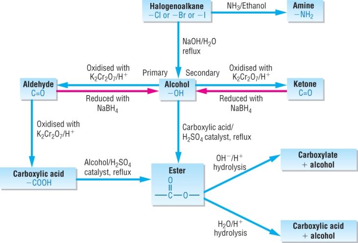 ORGANIC SYNTHESIS OF ALIPHATIC COMPOUNDS | Mind Map