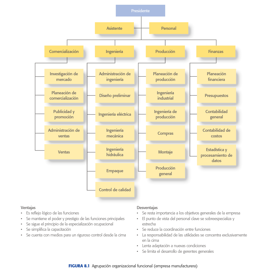 Departamentalizacion Mapa Mental