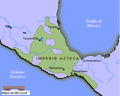 EL IMPERIO AZTECA | Mind Map