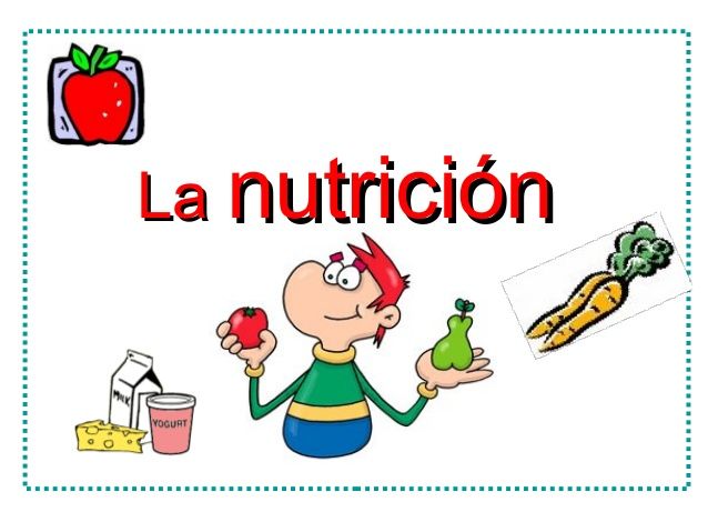 Objetivo De La Nutrición: | Mind Map