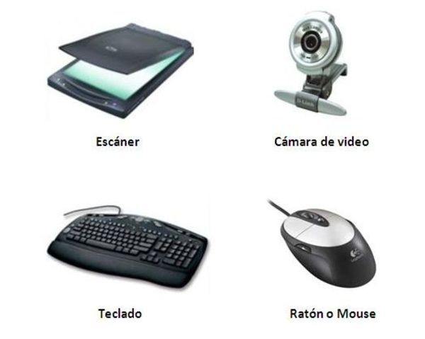 Nombres de las partes del hardware