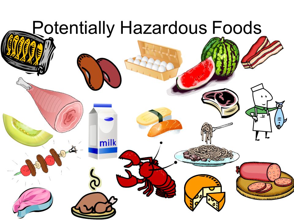 Food Safety Temperature Control Of Potentially Hazardous Foods Mind Map