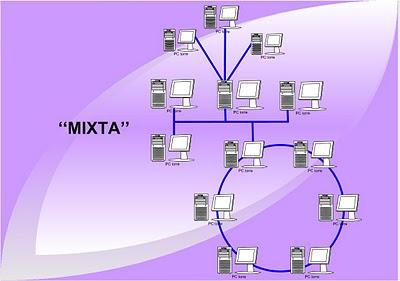 Resultado de imagen para topologia mixta